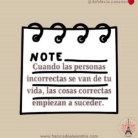 Aprende a soltar…